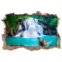 Vinilos agujeros 3d cascadas huay mae kamin