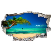 Vinilos agujero 3d playas república dominicana