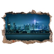 Vinilos agujero 3d ciudad kuala lumpur malasia