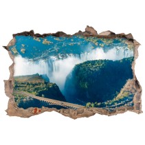 Vinilos agujero 3d cataratas victoria