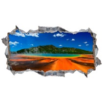 Vinilos agujeros 3d parque nacional de yellowstone