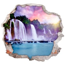 Vinilos agujero 3d cataratas ban gioc detian
