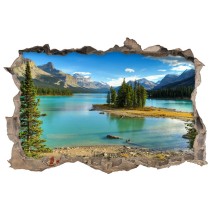 Vinilos agujero 3d isla espíritu canadá
