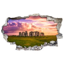 Vinilos agujeros 3d stonehenge