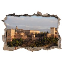 Vinilos agujero 3d la alhambra de granada