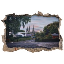 Vinilos agujero 3d catedral de bayeux francia