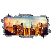 Vinilos agujero 3d victoria harbour hong kong