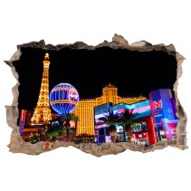 Vinilos agujero 3d las vegas iluminada
