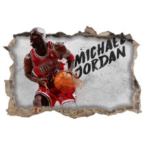 Vinilos agujero 3d michael jordan bulls nba