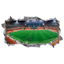 Vinilos agujero 3d panorámica mestalla valencia club de fútbol