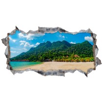 Vinilos 3d paisaje archipiélago langkawi malasia