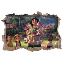 Vinilos agujero 3d disney película encanto