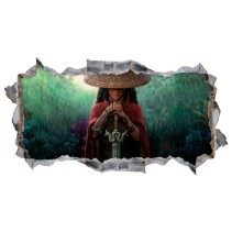 Vinilos agujero 3d raya y el último dragón