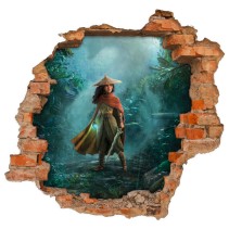 Vinilos agujero 3d película raya y el último dragón