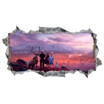 Vinilos infantiles o juveniles 3d disney frozen 2
