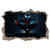 Pegatinas y vinilos agujero 3d miles morales spider man