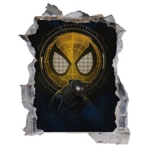 Vinilos infantiles agujeros 3d spider man no way home