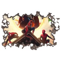 Vinilos y pegatinas agujero 3d película spider man no way home