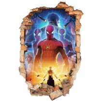 Vinilos efecto 3d spiderman película no way home