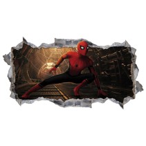 Vinilos agujeros 3d spider man no way home