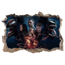 Vinilos agujero 3d marvel venom