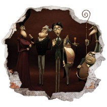 Vinilos agujero 3d película el cadáver de la novia