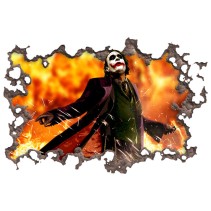 Vinilos decorativas agujero 3d joker