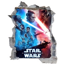 Vinilos agujero 3d star wars el ascenso de skywalker