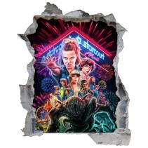 Vinilos agujero 3d netflix series stranger things