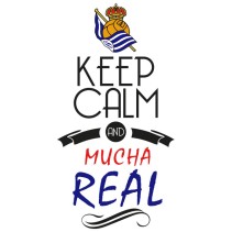 Pegatinas vinilos de fútbol keep calm and mucha real