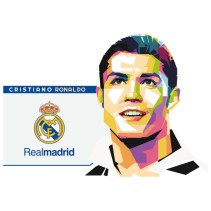 Vinilos cristiano ronaldo real madrid fútbol