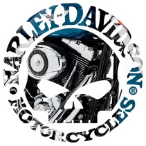 Vinilos decorativos willie g calavera harley davidson