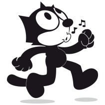 Vinilos decorativos y pegatinas el gato félix