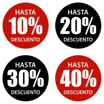 Vinilos decorativos círculos rebajas de 10 a 40