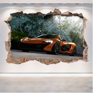 Vinilo decorativo agujero 3d forza motorsport 5