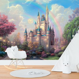 Fotomural o papel pintado castillo disney Fotomural o papel pintado castillo disney