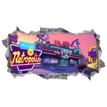 Vinilo agujero 3d videojuego brawl stars