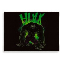 Alfombra juvenil hulk marvel (medidas 70 x 50 cm)