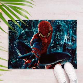 Alfombra o felpudo juvenil marvel spider man (medidas 70 x 50 cm)
