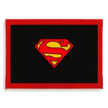 Alfombra logo superman (medidas 70 x 50 cm)