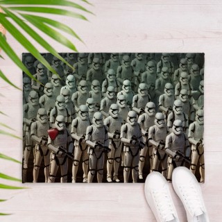 Alfombras juveniles stormtrooper star wars (medidas 70 x 50 cm)