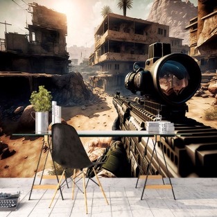 Papel pintado videojuego shooter Papel pintado videojuego shooter