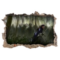 Vinilo adhesivo 3d el señor de los anillos arwen bosque