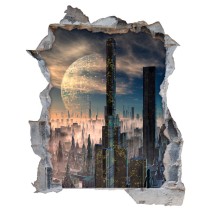 Vinilos agujero 3d scifi ciencia ficción