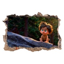 Vinilos disneyagujero  3d pared el viaje de arlo