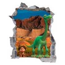 Vinilos agujero 3d disney película el viaje de arlo