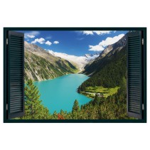 Ventanas 3d lago zillertal austria