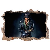 Vinilo agujero 3d assassin's creed syndicate