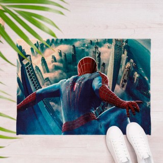 Felpudo impreso spider man (medidas 70 x 50 cm)