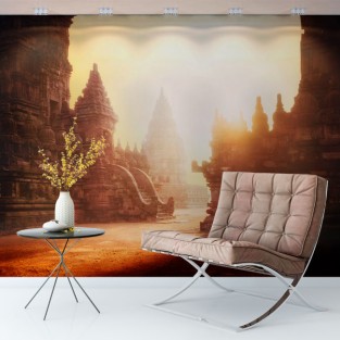 Fotomurales de vinilos borobudur estupa budista Fotomurales de vinilos borobudur estupa budista